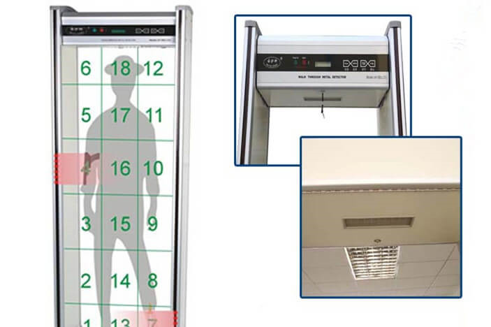 金屬安檢門怎么安裝