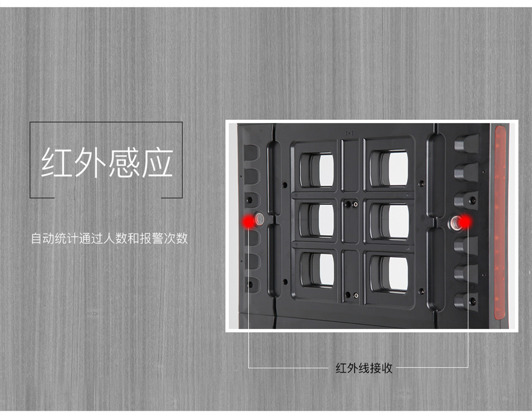 18區(qū)防水型安檢門JH-6218